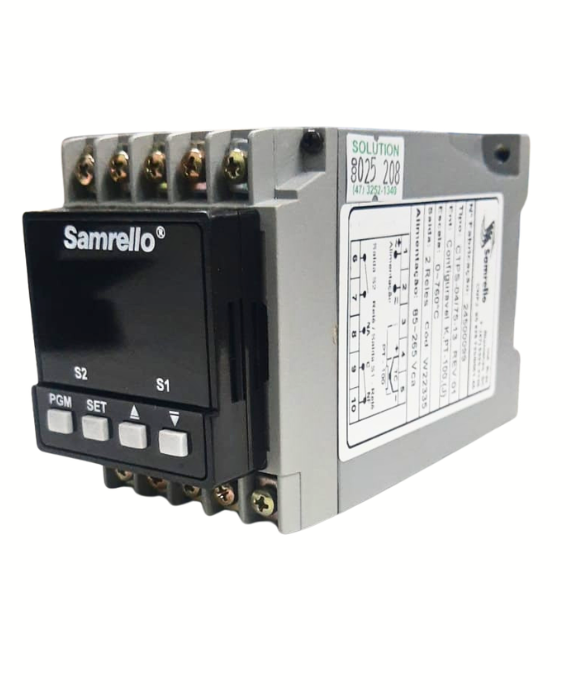 CONTROLADOR TEMP MICROP CTPS-04/75-13 ALIM 85-265VCA 22335 025.208