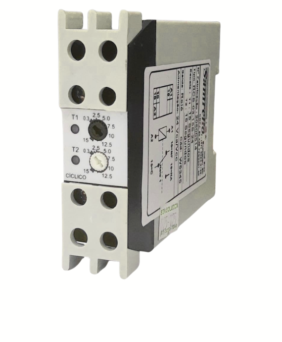 RELE CICLICO RCS-03-15S-24 ALIM 24VCC/VCA T1/T2 5345 025.125