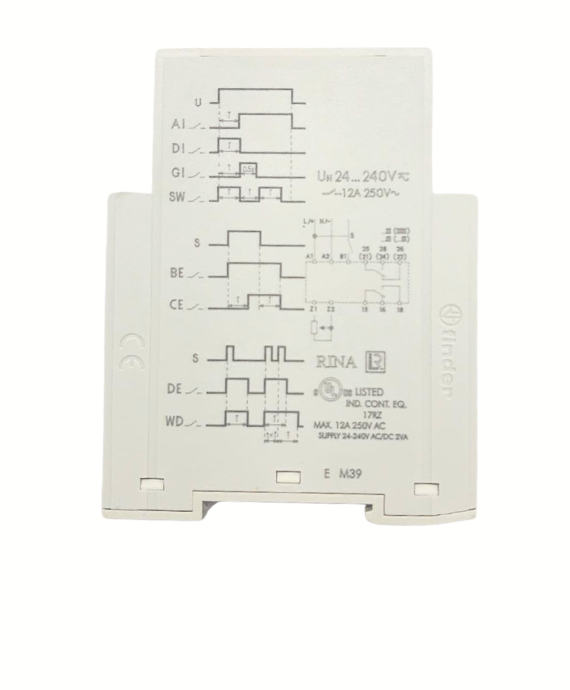 RELE TEMPORIZADOR MOD MULTITEN/MULTIFUN 2 REV 830202400000 023.333