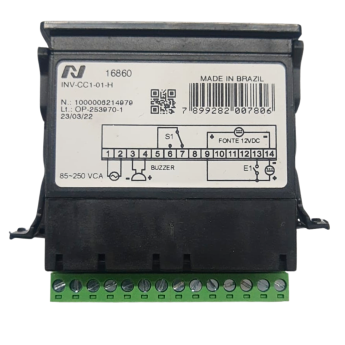 CONTATOR DIG INV-CC-CC1-01-H 220V 16860 025.614