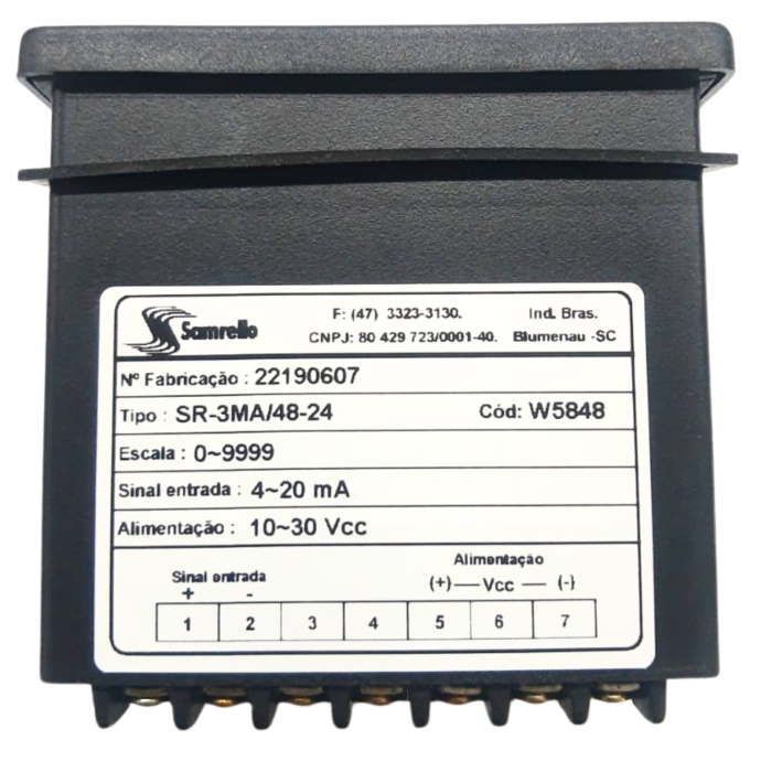 INDICADOR DIGITAL GRANDZ PROG SR-3MA/48-24-IP55 14338 031.060