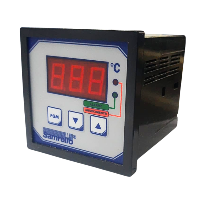 CONTROLADOR TEMP PT100 220VCA RELE-RELE CTPS-01/72PT-13 SAM 025.023