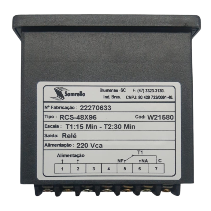 RELE CICLICO RCS-48-15M-30M-220 ALIM 220VCA 21580 025.272