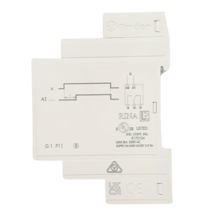 RELE TEMP MONOFUÇÃO 1REV 240VAC/DC 801102400000 025.288