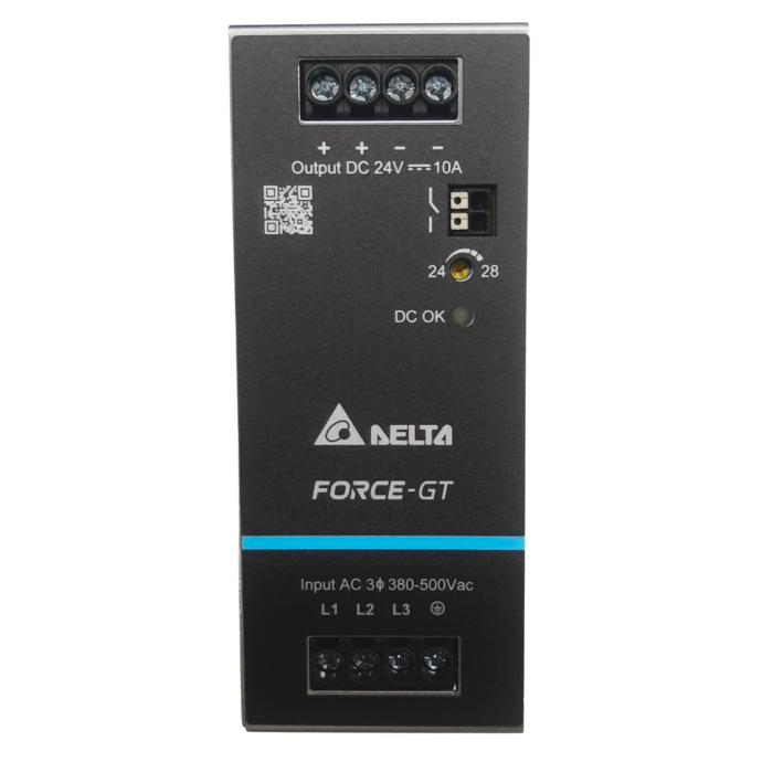 FONTE DRF 320-600VAC 3F 24VDC 240W 10A DRF-24V240W3GBA 038.141