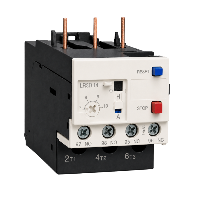 RELE TERMICO D CLASSE 10 7-10A 1NA+1NF LR3D14 022.043