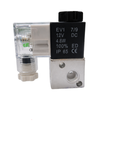 VALVULA 3/2 VIAS 1/8 12VCC 3V1-06 DC12V 500.1013
