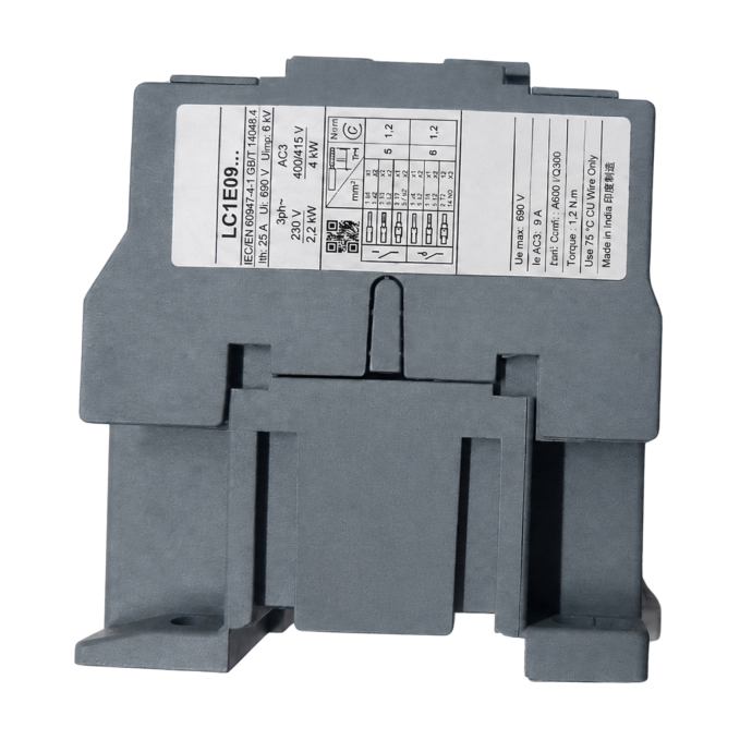 CONTATOR TRIP.TESYS E 9A 1NA 220VCA-50V LC1E0910M7 01.177