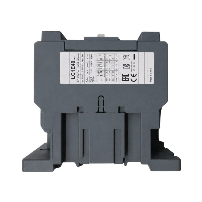 CONTATOR TRIP TESYS 40A 1NA+1NF 220VCA LC1E40M7 001.150 001.150