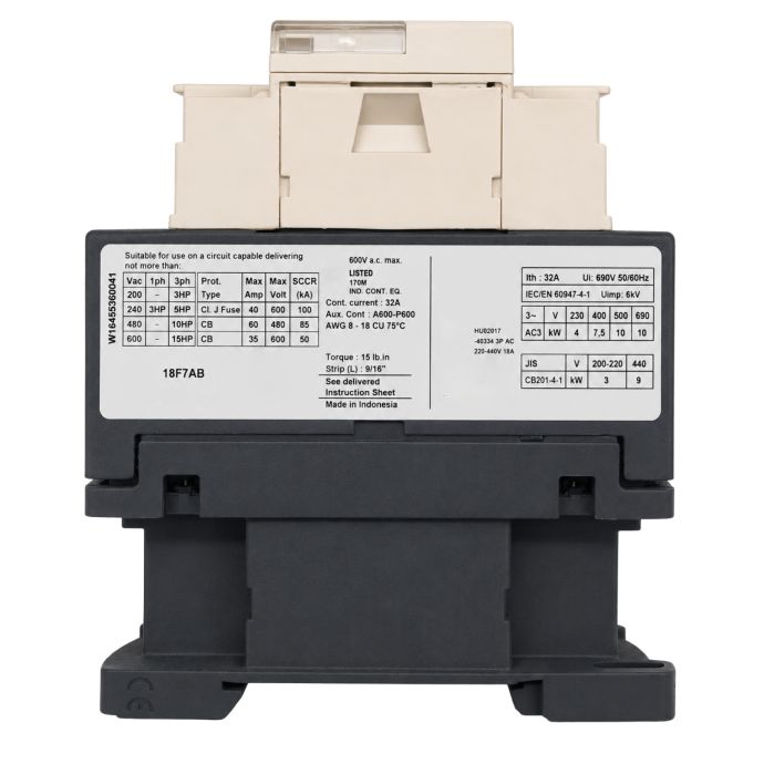 CONTATOR TRIP 18A 1NA+1NF 110VCA LC1D18F7 001.819