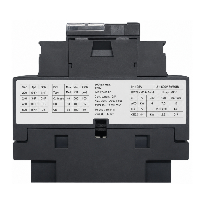 CONTATOR 3P 12A MENORQ 440V B.ACD 24-60V LC1D12BNE 001.170