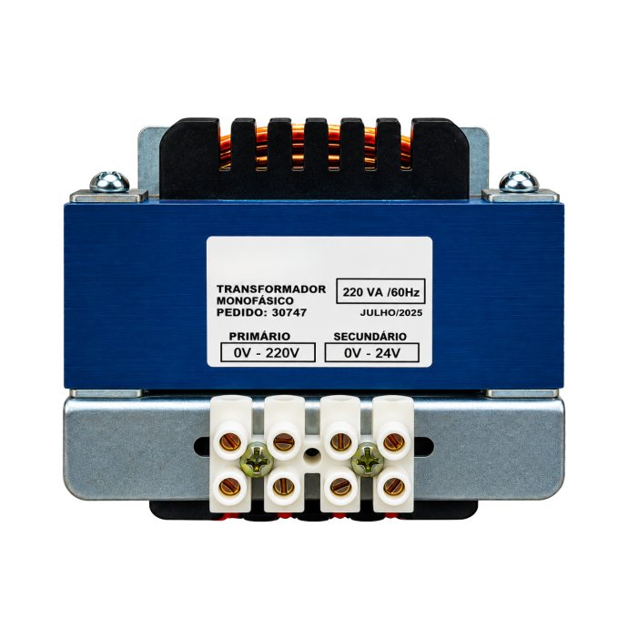TRANSFORMADOR MONO 120VA 60HZ E:220V S:24V PRD56293 070.013