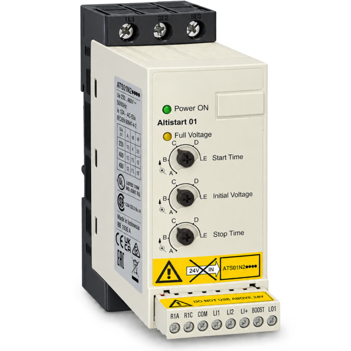 SOFT-STARTER 12A 110 480V ATS01N206LU 200.235