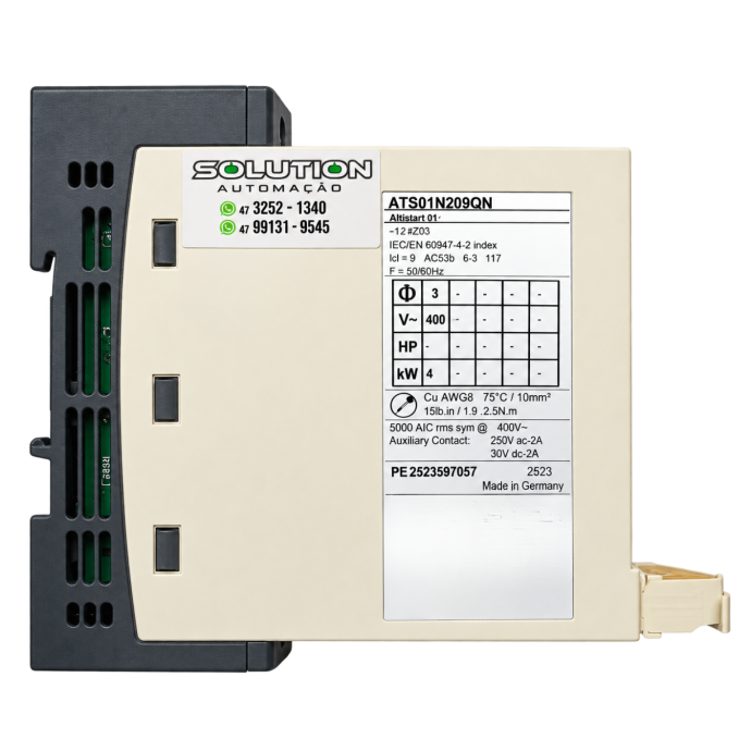 PARTIDA SUAVE SOFT STAR MICROPROCESSADO ATS01N209QN 200.239